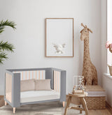 Noordi Noordi Fjordi 3in1 Travel System & Nursery Bundle, Dark Grey