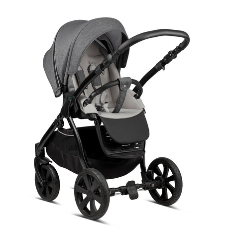 Noordi Noordi Fjordi 3in1 Travel System & Nursery Bundle, Dark Grey
