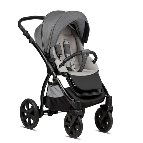 Noordi Noordi Fjordi 3in1 Travel System & Nursery Bundle, Dark Grey