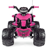 Peg Perego Corral T-Rex 330W Pink Electric Quad, From 3 years, 12V