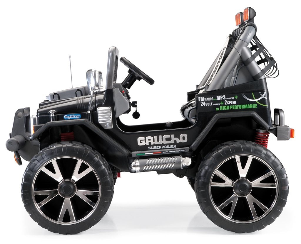 Peg Perego Gaucho Superpower 24 Volt 2 Seater Mega Jeep