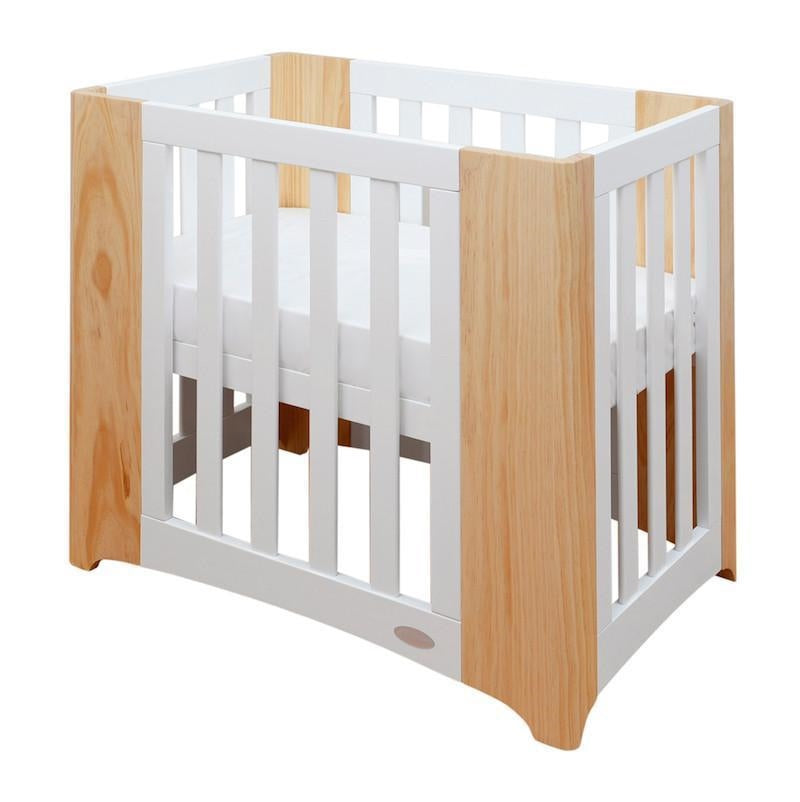 Cocoon Evoluer 4in1 Cot bed + Dresser + Mattresses, White / Natural