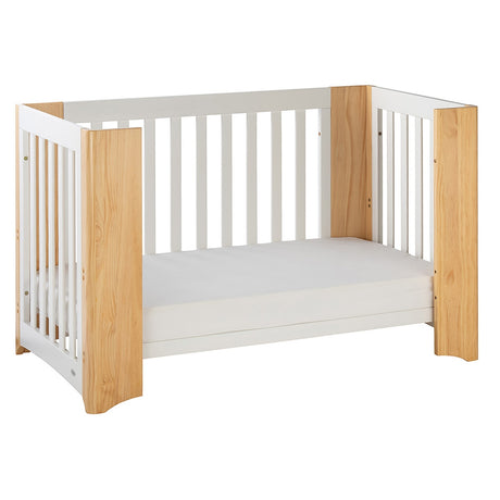 Cocoon Evoluer 4in1 Cot bed + Dresser + Mattresses, White / Natural