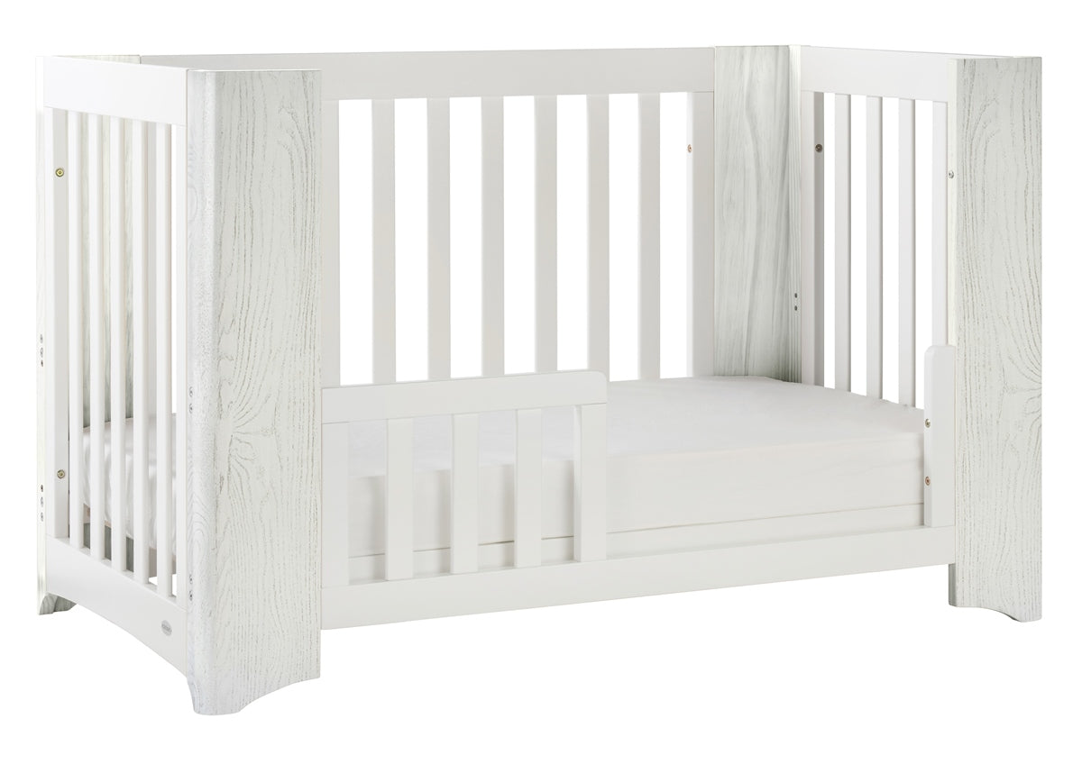 Cocoon Evoluer 4in1 Cot bed + Dresser + Mattresses, White / Grey