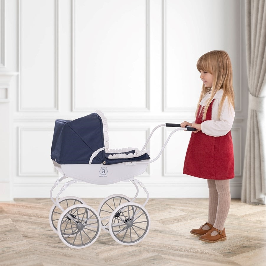 Johnston's Bella Rosa Windsor Carriage Dolls Pram