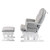 Johnston's Brompton Baby Nursing Glider & Footstool