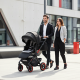 Jané Crosslight Pro Carbon 3in1 Travel System with Lie-Flat Kombibaby Car Seat