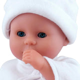 Johnston's Little Treasure 38cm Soft Baby Doll with Deluxe Blue Romper and Accessories