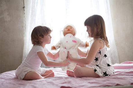 Johnston's Bella Rosa Dolls Pram with Baby Joy Doll for 3+ years