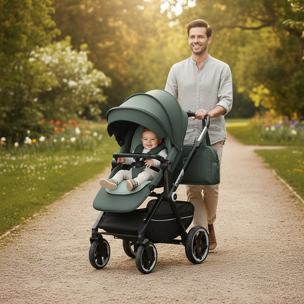 Jane Crosslight-3 Full 10 Piece Travel System Bundle