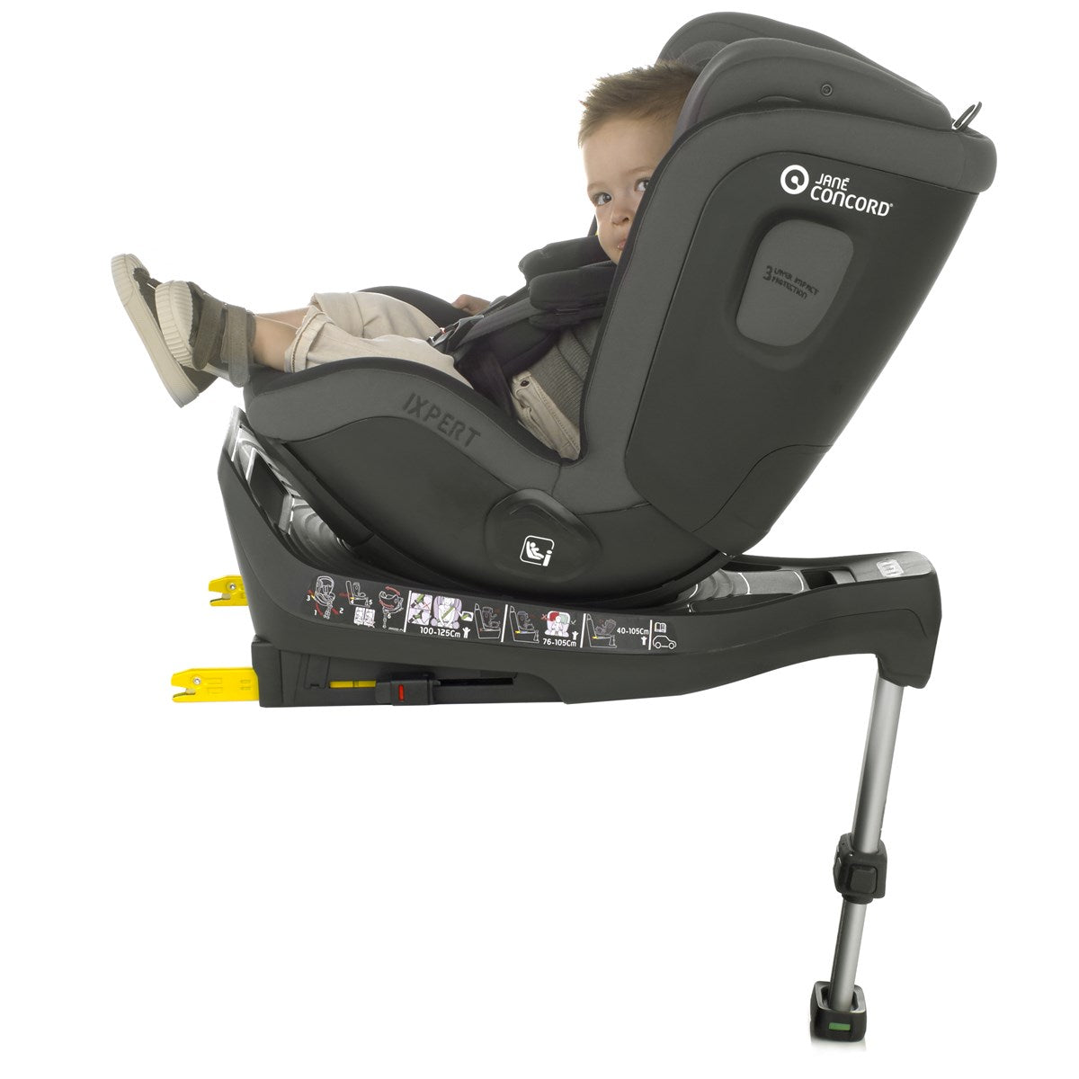 Jane iXpert 360° Swivel i-Size Car Seat 40-105cm, 0-4 Years