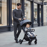 Be Cool Quick Fold Lightweight Pushchair – Compact Fold Stroller 0-22kg, 0-4 years