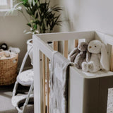 Cocoon Evoke 4 in 1 Nursery Furniture System, Dove Grey / Natural Wash