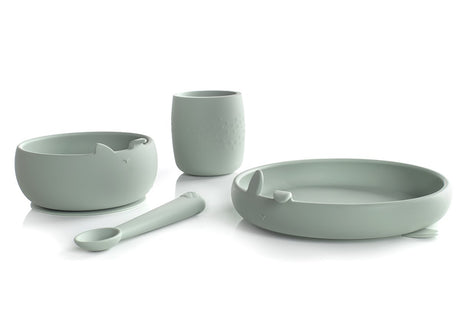 Jane Complete 4-Piece Silicone Dinner Set for Babies