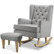 Johnston's Soothe Easy Nursing Chair & Rocker with Stool