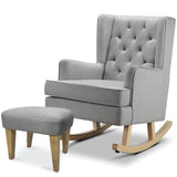 Johnston's Soothe Easy Nursing Chair & Rocker with Stool