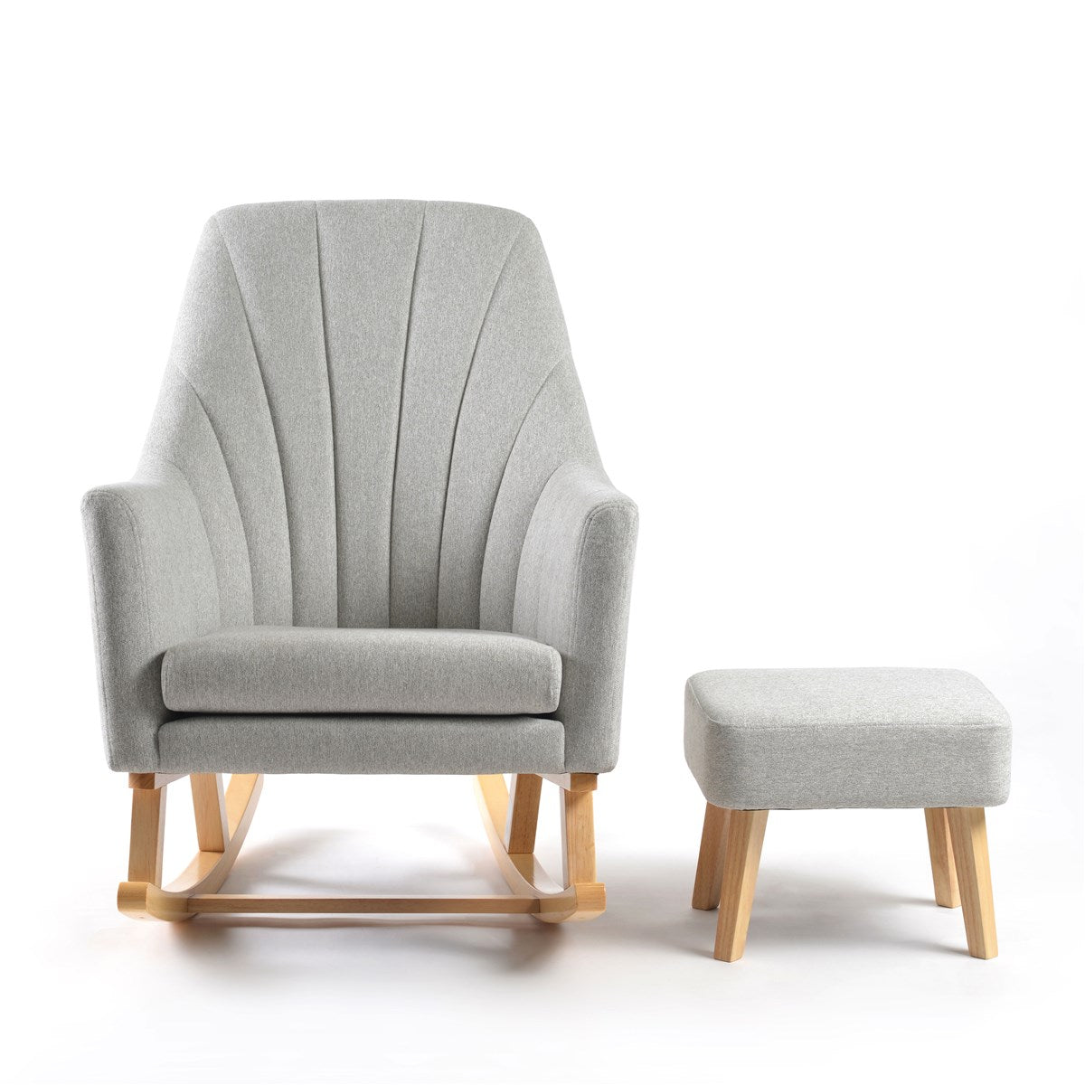 Johnston's Willow Nursing Rocking Chair & Footstool Set