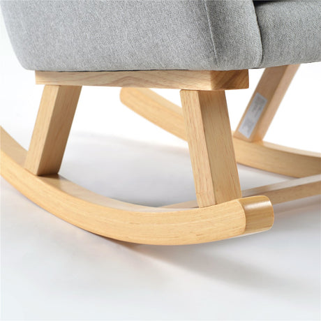 Johnston's Willow Nursing Rocking Chair & Footstool Set