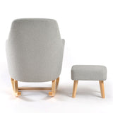 Johnston's Willow Nursing Rocking Chair & Footstool Set