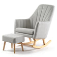 Johnston's Willow Nursing Rocking Chair & Footstool Set