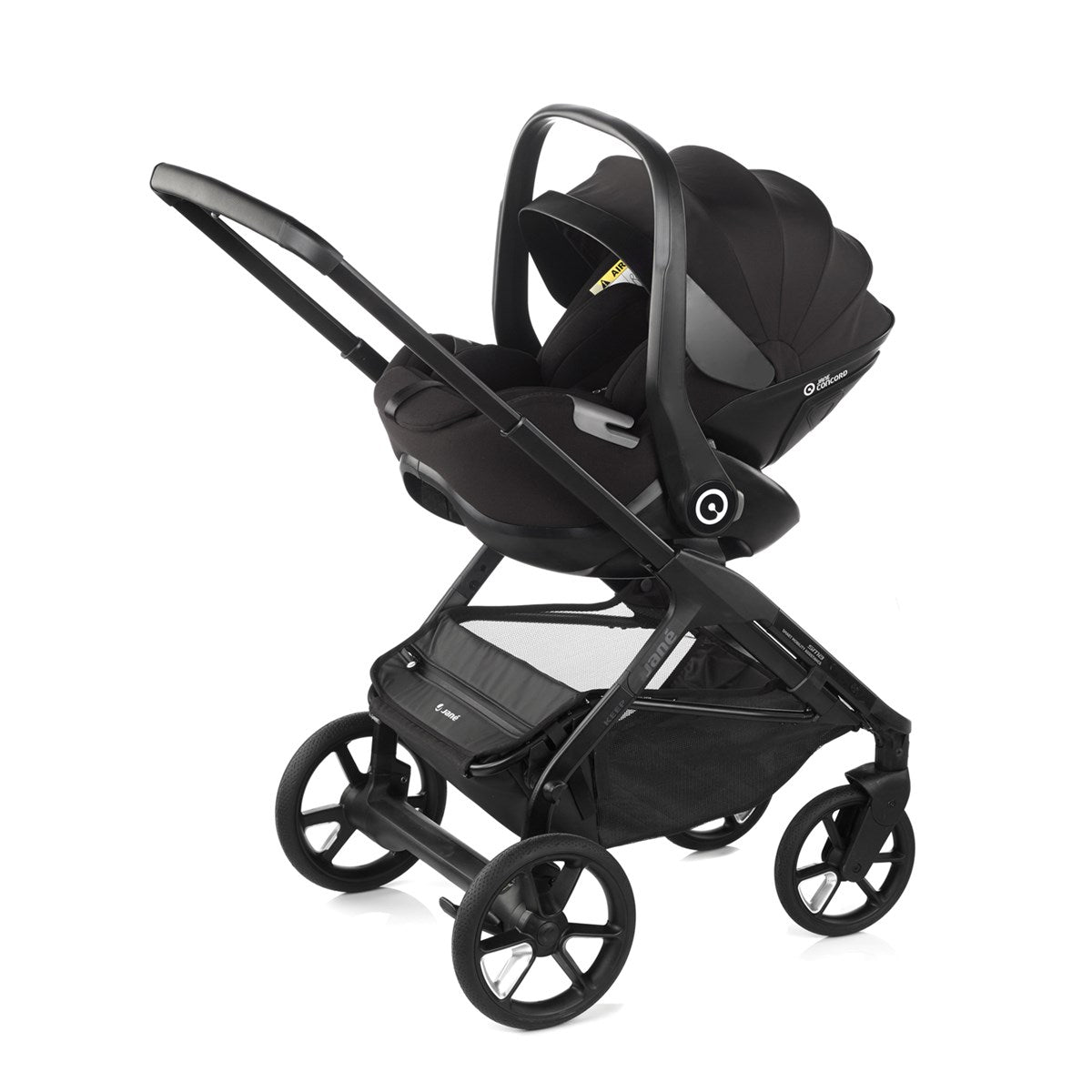 Jane Kombibaby Infant Car Seat + 360 Base, i-Size 40-87 cm, 0-2 years