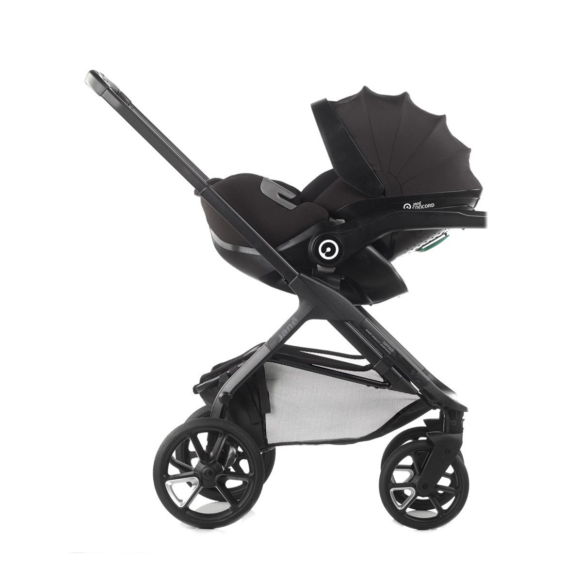 Jane Kombibaby Infant Car Seat + 360 Base, i-Size 40-87 cm, 0-2 years