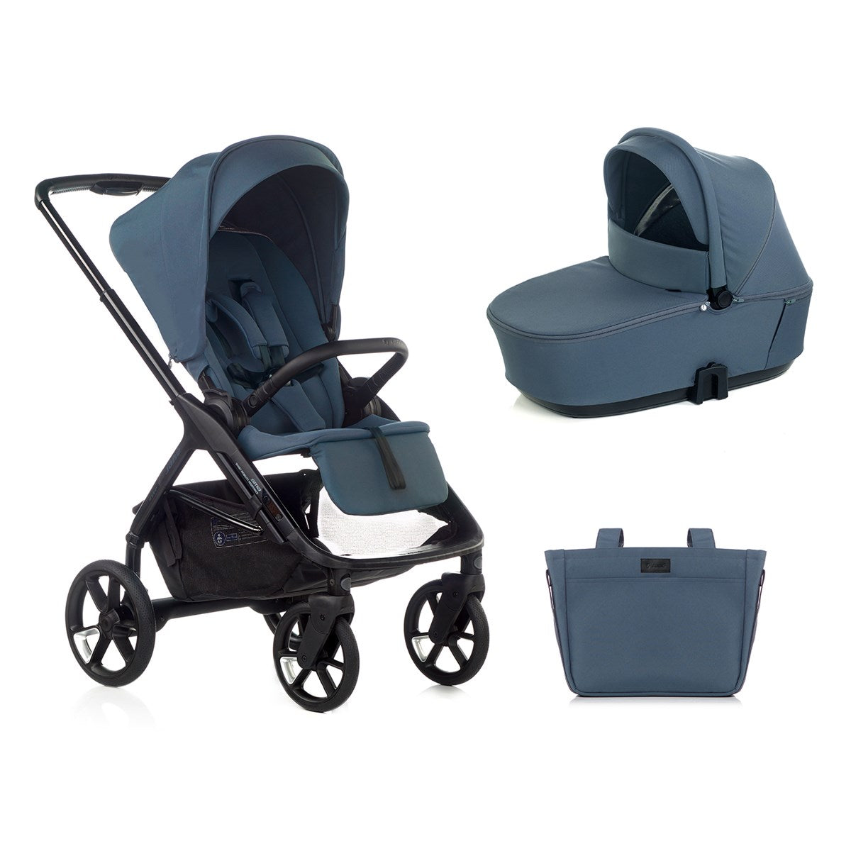 Jane Keep + Sleep Travel System Pram, Seal