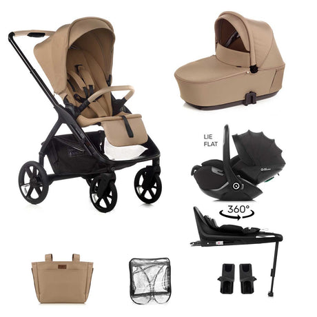 Jane Keep + Sleep + Kombibaby Travel System, Sesame