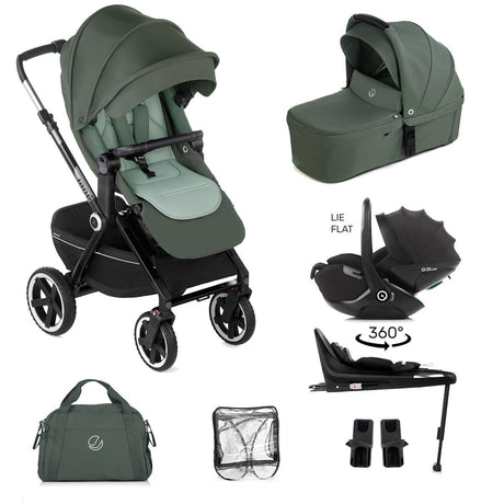 Jane Crosslight 3 + Sweet + Kombibaby Travel System, Botanic