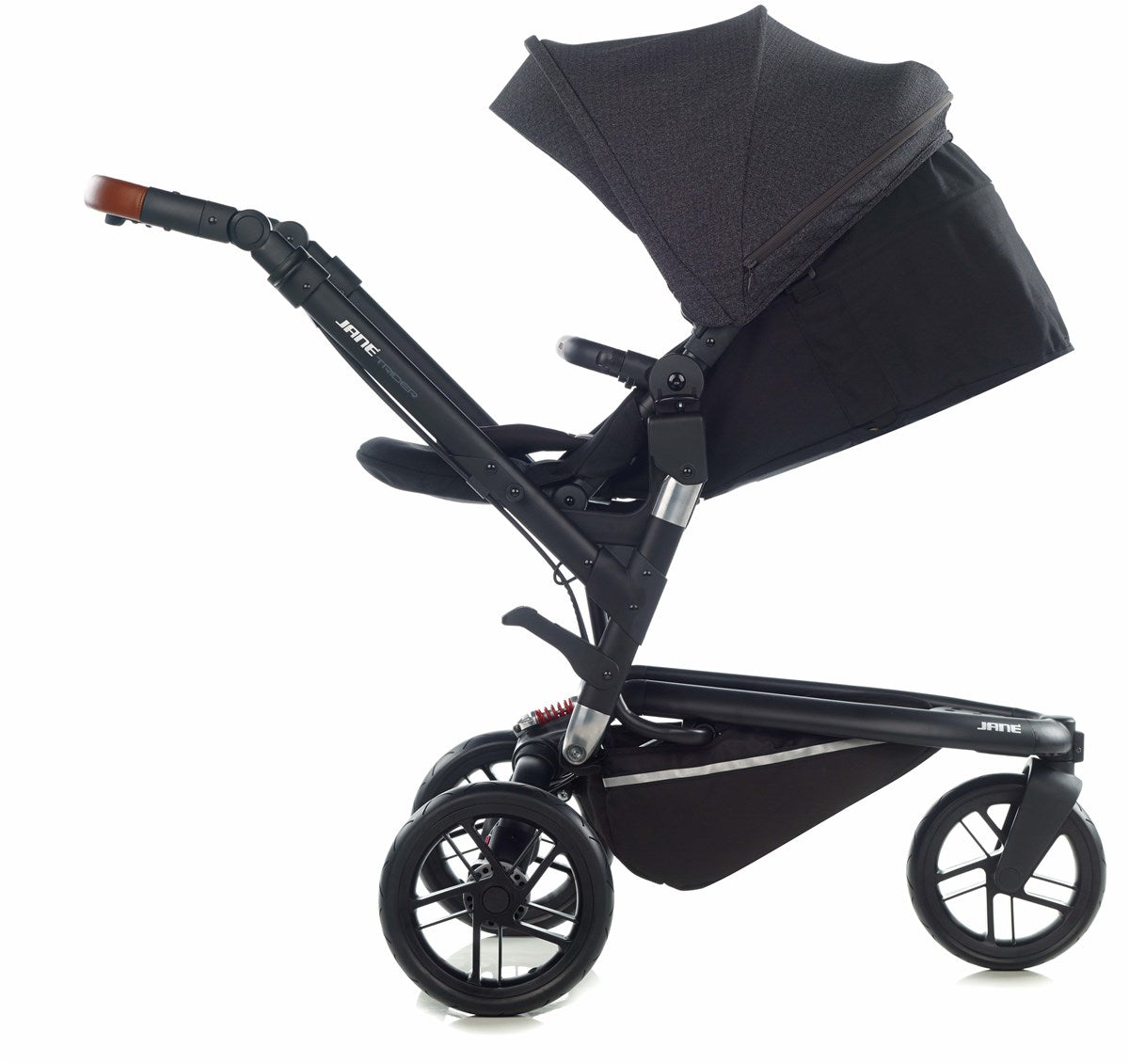 Jane Trider + Transporter + Travel Carrier Travel System, Cold Black