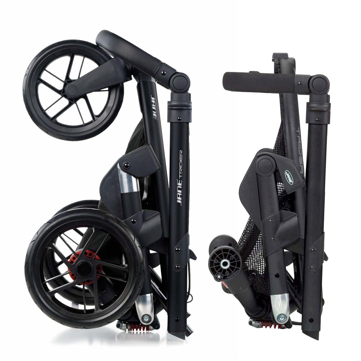 Jane Trider + Transporter + Travel Carrier Travel System, Cold Black