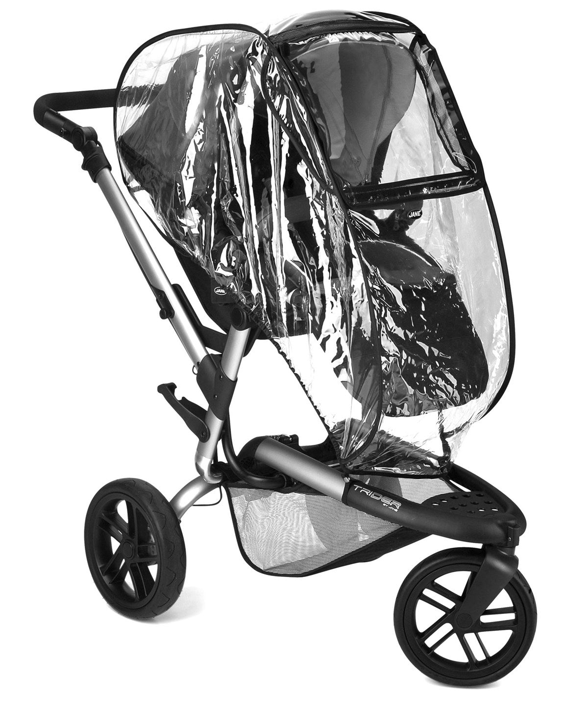 Jane Trider + Transporter + Travel Carrier Travel System, Cold Black