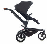 Jane Trider + Transporter + Travel Carrier Travel System, Cold Black