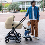 Be Cool 4ride Universal Buggy Board + Seat Unit with fun Steering Wheel