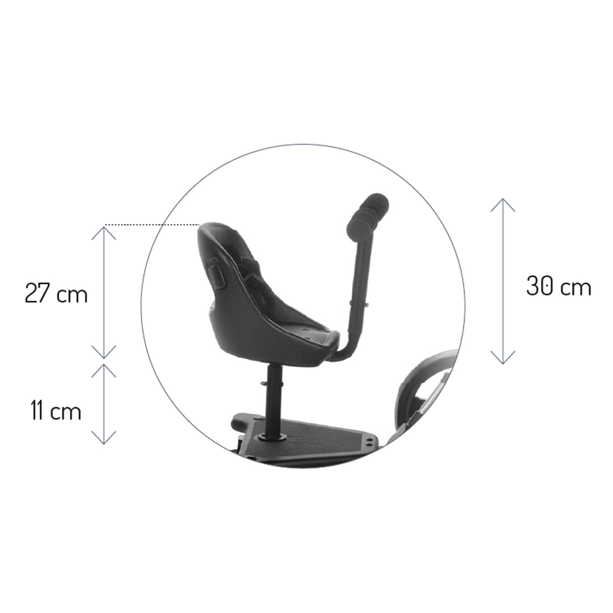 Be Cool Skate + Seat, Universal Rider platform