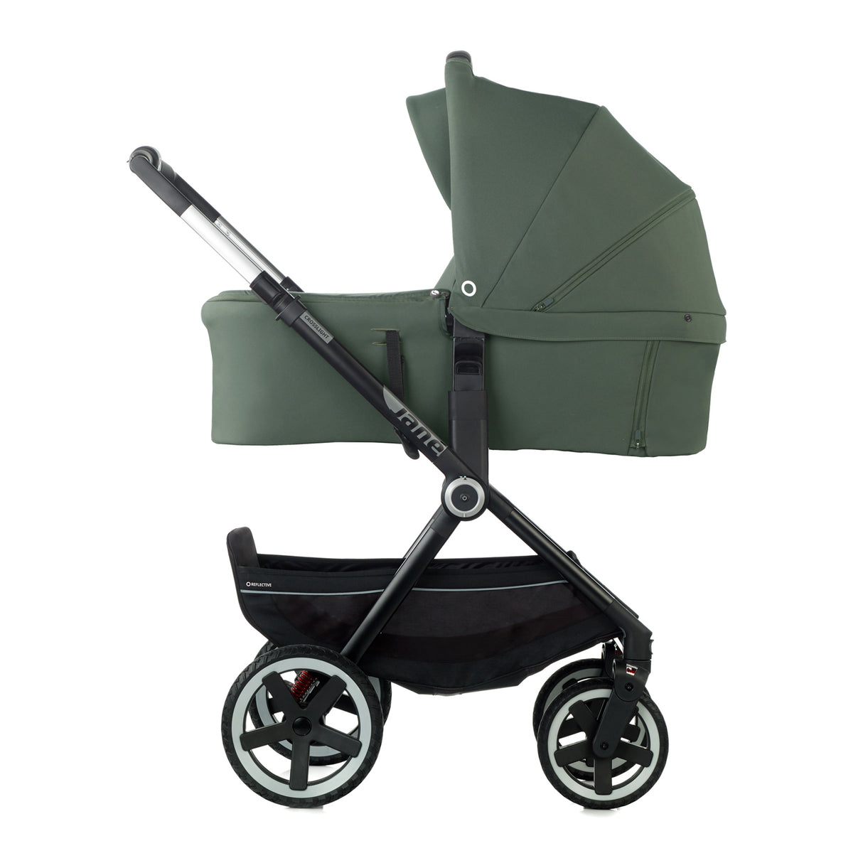 Jane Crosslight-3 + Sweet + Koos iSize, 10 Piece Travel System Bundle