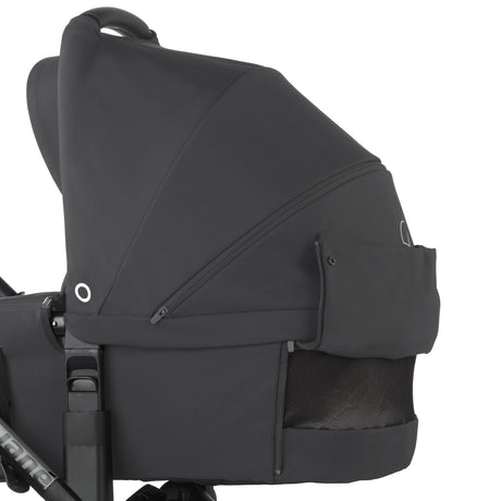 Jané Crosswalk-R All-Terrain Travel System with Sweet Carrycot & Koos iSize R1, Tech Mouse / Black Grey