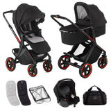 Jané Limited Edition Crosslight Pro Carbon 3in1 Travel System with Koos Car Seat