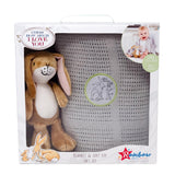 Rainbow Designs Guess How Much I Love You Soft Toy & Blanket Gift Set