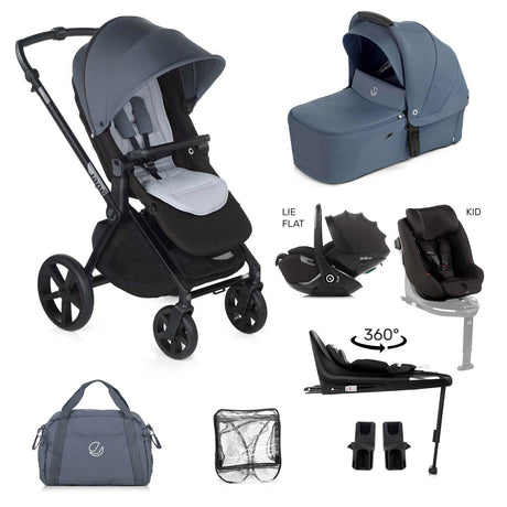 Jane Muum-4 Lie-Flat 360 Family Car Seat Bundle