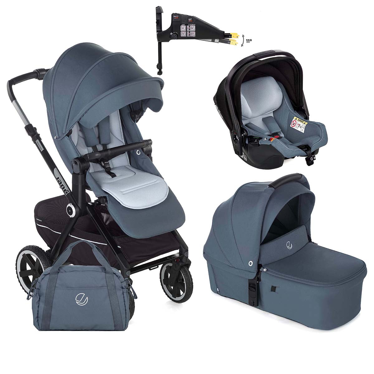 Jane Crosslight-3 Trio Koos Travel System