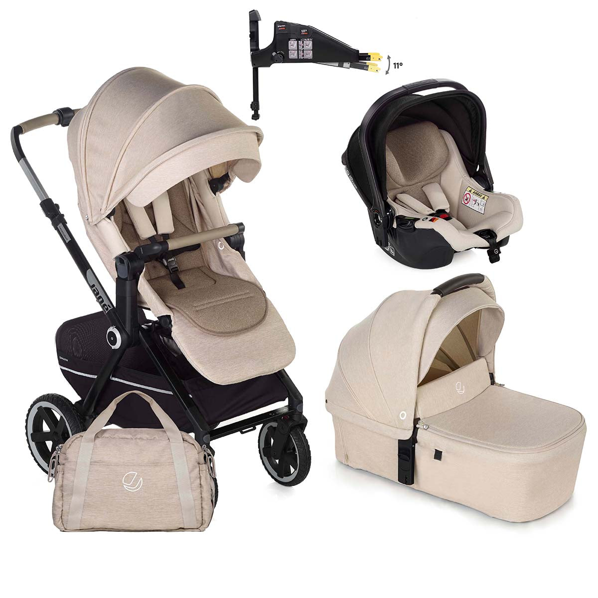 Jane Crosslight-3 Trio Koos Travel System