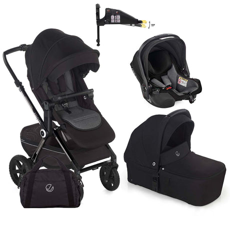 Jane Crosslight-3 Trio Koos Travel System, Special Edition Silver Shadow