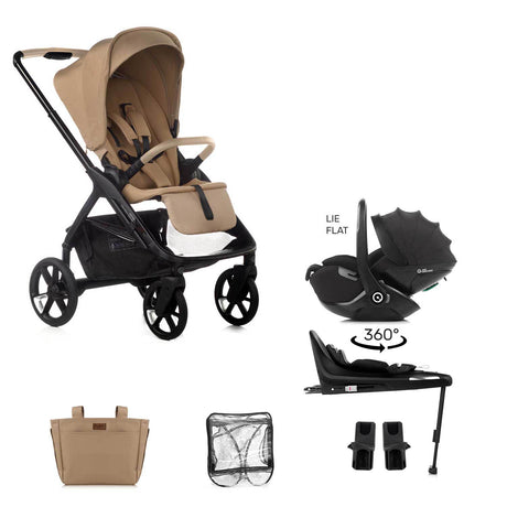 Jane Keep Lie-Flat 360 Baby Car Seat Bundle