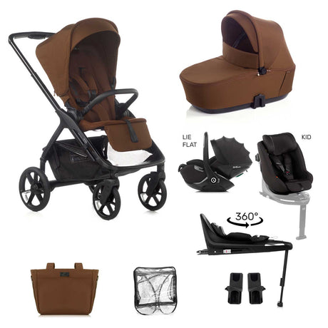 Jane Keep Lie-Flat 360 Family Car Seat Bundle