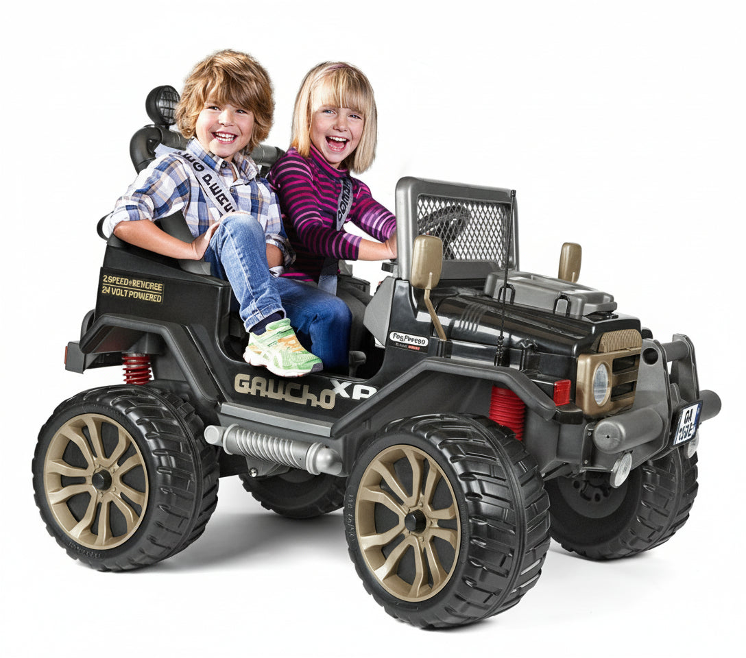 Peg Perego Gaucho XP 24 Volt Kids Electric Vehicle, 3+ years