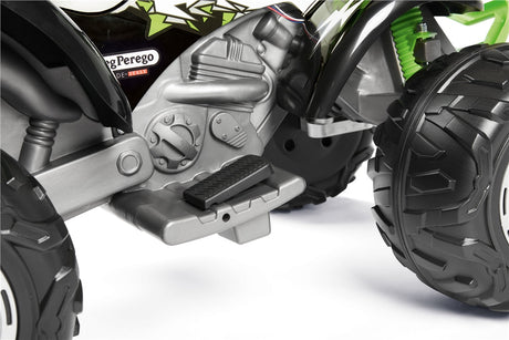 Peg Perego Corral T-Rex 330W 12 Volt Electric Quad, 3+ years, Green