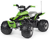 Peg Perego Corral T-Rex 330W 12 Volt Electric Quad, 3+ years, Green