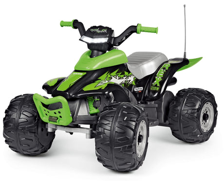 Peg Perego Corral T-Rex 330W 12 Volt Electric Quad, 3+ years, Green