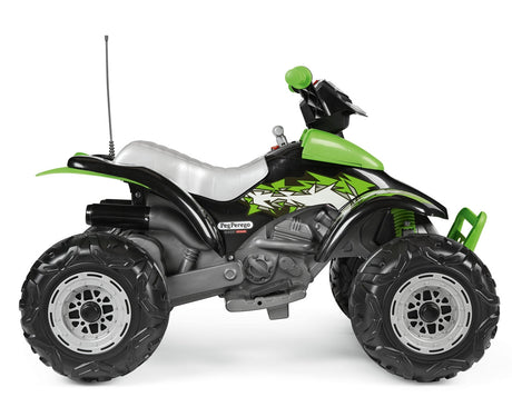 Peg Perego Corral T-Rex 330W 12 Volt Electric Quad, 3+ years, Green